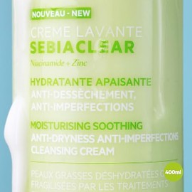 SVR Sebiaclear Crème Lavante Crema Limpiadora Facial y Corporal para Piel Seca y con Tendencia al Acné | Con Niacinamida, Glicerina y Zinc | Hidratant