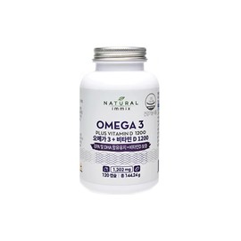 Natural Emix High-Content Omega-3 Vitamin D 1200 (4-month supply) / 내추럴이믹스 고함량 오메가3 비타민 D 1200 (4개월분)