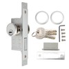 Cyrank Mortise Lock, Front Door Security Lock Storefront Door Mortise