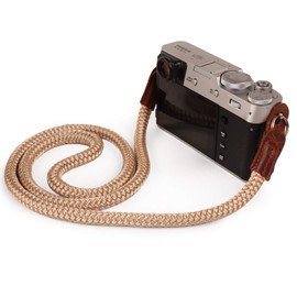 MegaGear MG944 Cotton Strap Comfort Padding, Security for All Cameras (Large100cm/39inc), Brown