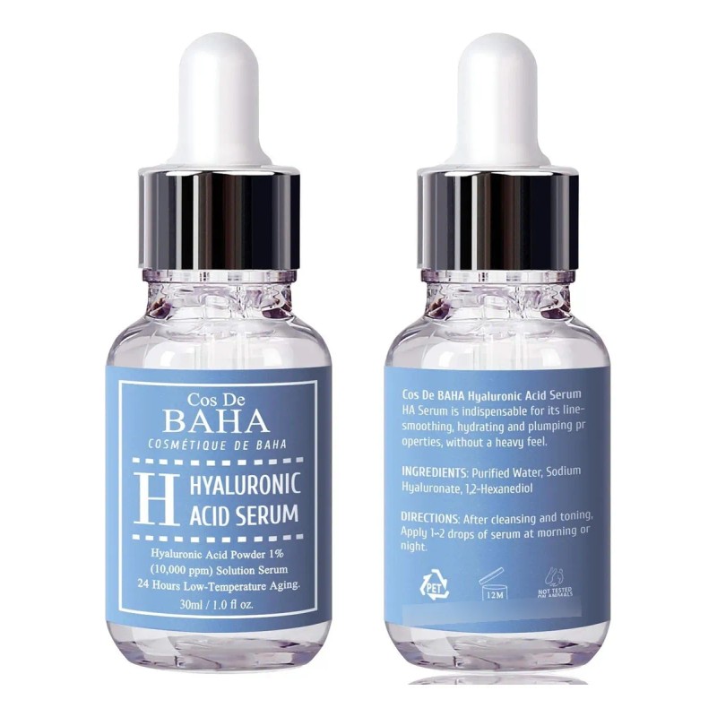 Cos De Baha Suero Ácido Hialurónico Puro Hidratante 1 Oz