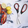 Nantucket Stainless Steel Seafood Scissors and Cracker For Lobsters, Crab,