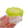 BUGUUYO 12PCS Portable Mini Condiment Squeeze Bottles Outdoor Seasoning Containers