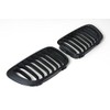 Radiator Sport Front Ribbed Grill Black Gloss Registration Free Set