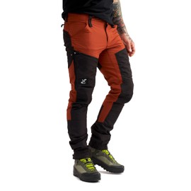 RevolutionRace Men's GP Pro Pants, Durable and Ventilated Pants for All Outdoor Acitivities, Rusty Orange - X-Large