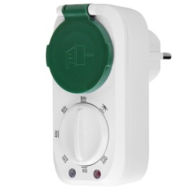 ORNO PRE-446(GS) Outdoor Timer with Twilight Sensor, Schuko, 16 A/230 A, IP44