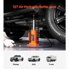 Happybuy Pneumatic Hydraulic Bottle Jack - A 12 - Ton