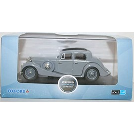 Oxford Diecast JSS004 Lavender Grey SS Jaguar 2.5 Saloon