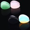 Decentraland 2 Pcs Stone Ear Gauges Green Earrings Teardrop Shape