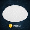 Briloner LED Star Ceiling Light, Decorative Ceiling Light, 8 W,