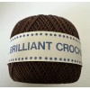DMC One DMC Brilliant Crochet Cotton Yarn #8722 Brown New