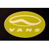 Van's VANS SHOE STICKER LIME GREEN/WHITE 4” x 2 1/2”