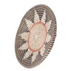 Round Grass Wall Ornaments 35cm Diameter Hand Knitting Hanging Woven
