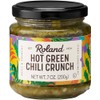 Roland Foods Hot Green Chili Crunch, Specialty Imported Food, 7