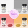 Luster Dust Edible for Drinks 4colors: SIMEKKO Food Grade Edible