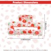 Strawberry Hair Claw, Strawberry Claw Clip, Fruit Clips, Summer Fruit