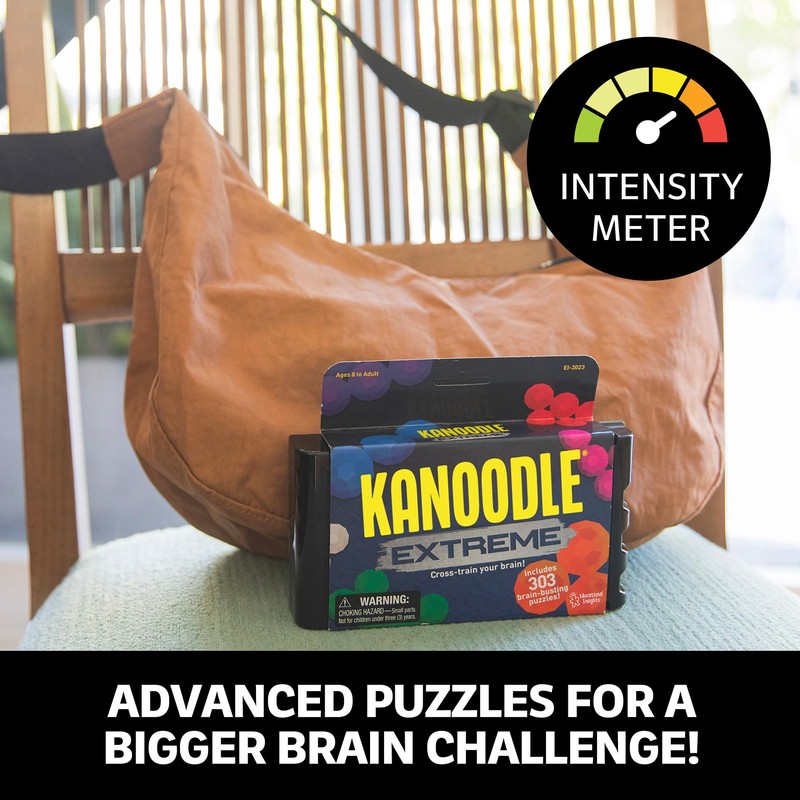 Educational Insights Kanoodle Extreme - 3D Brain Teaser Puzzles for