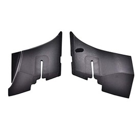 CNNELL Cowl End Panel Compatible with Chevy Silverado 2007 2008 2009 2010 2011 2012 2013 Truck 1500 2500 3500 LH & RH 1 Pair 15946001 15946002 Black