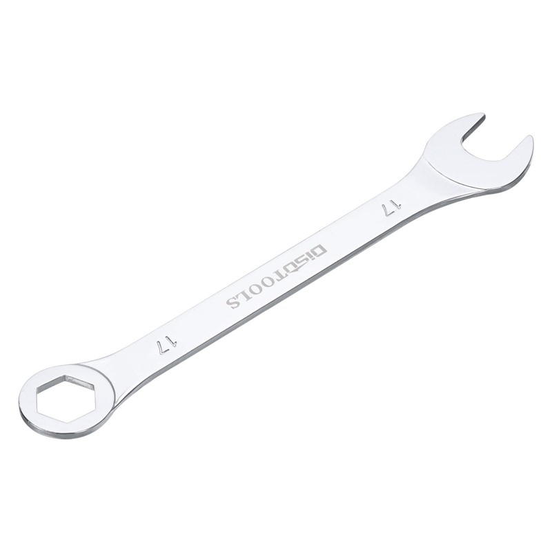 HARFINGTON Thin Combination Wrench Metric 17mm 6-Point Ended Box 15