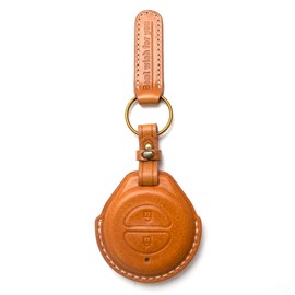 RoadMad Brand Key FOB Cover Compatible with Indian Roadmaster Chieftain Chief Dark Horse Springfield Genuine Leather Key fob case,Gift for Father