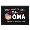 speecheese Hier wohnt eine Liebe Oma Doormat XL 40 x