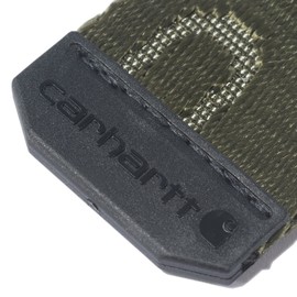 Carhartt Men's Standard Casual Rugged Belts, Available in Multiple Styles, Colors & Sizes, Nylon Webbing Ladder Lock (Army Green), X-Large