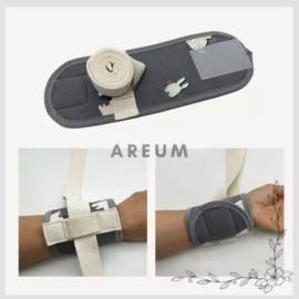 Areum Sangsa Hyupeokche 사지압박억제대 벨크로타입 환자안전용 억제대 간병보호 안정형 Wrist Restraint Belt Velcro Type Patient Safety Restraint for Nursing Care