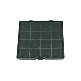 Bauknecht 481281719203 Original Carbon Filter Activated Carbon Filter Odour Filter Cooker Hood Square 241 x 225 mm Also Electrolux 50290917009 E3CFP241 / Wpro CHF007 D241