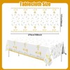 Lianxuia 3Pcs God Bless Baptism Tablecloth, 54 x 108 Inch