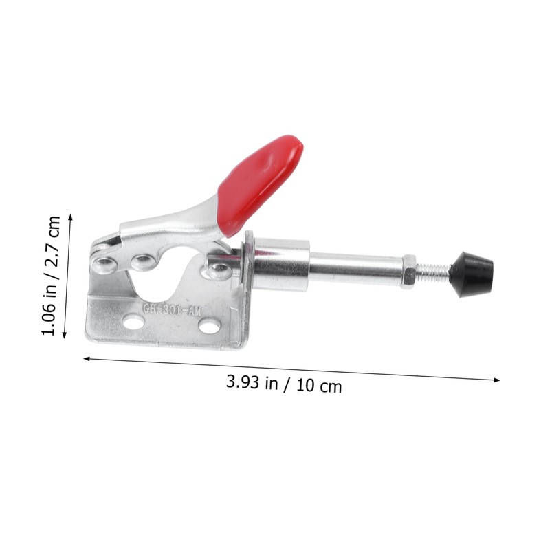 LALAFINA 4Pcs Toggle Clamp Durable Push Pull Clips for Quick