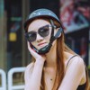 Retro Motorcycle Half Helmet with Adjustable Nylon Chin Strap Scoop