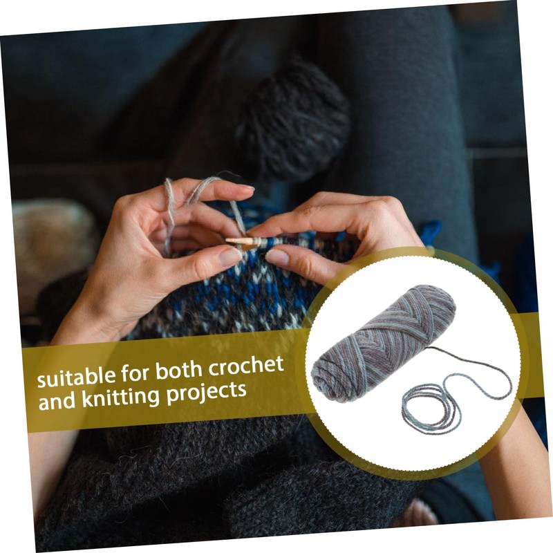 TEHAUX Soft Chunky Yarn Balls for Knitting and Crocheting Blended