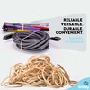 Rubber Bands Assorted Size, Beige Rubber Bands Bulk, Stretchable Elastic