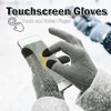 ineepor Alpaca Gloves Men Women Winter Thermal Gloves Touch Screen