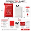 Emergency Fire Blanket for Home & Outdoor Safety – Fiberglass