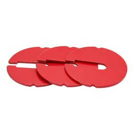 Denkuhin Table Inserts For 14 Inch Band Saws Or Scroll Saws (Aluminum, Diameter: 2.5 In, Thickness: 0.1 In)-Compatible With Delta/Rockwell Replace Part-3 PCS