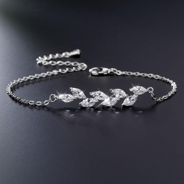 Dainty Gold Sliver Bracelets for Women Link Chain Herringbone Twisted Rope Box Mesh Bracelet Gold Plated Minimalist Chain Charm Bracelet Jewelry Gifts for Women Girls