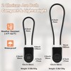 Fingerprint Cable Lock, eLinkSmart Fridge Locks with Bluetooth APP Control,