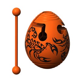 Smart Egg Scorpion: 3D Labyrinth Puzzle and Educational Toy for Children, Level 10 in a Brainteaser Series - Challenge and Fun Solving the Labyrinth in the Egg