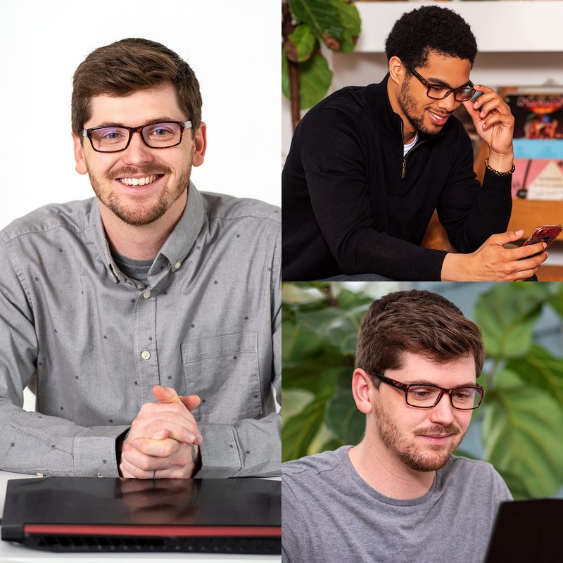 Readerest Blue Light Blocking Reading Glasses (Tortoise, 1.50 Magnification)