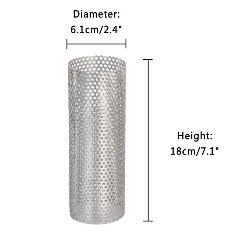 SoloWilder 2.4 inch Stovepipe Spark Arrestor Screen Chimney Tube Filter