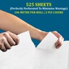 Jumbo 2 PLY / 525 Sheets Centrefeed White Tissue Paper