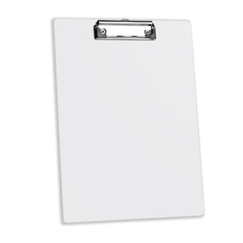 Clipboard, A4 Clipboard, Durable, Anti-Slip Clip, For Office, Meetings, Schools, Exams, Outdoor Work, Document Clips, Stylish, Lightweight, Portable and Convenient (Translucent)