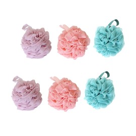 TOVINANNA 6pcs Bath Sponge Soft Bubble Making for Adults Exfoliating Bath Each for and Skin Care