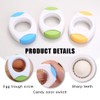 FKWKUW Pack of 3 Egg Cutter, Egg Lid Cutter, Egg