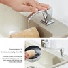 GAGALIFE Kitchen Sink Soap Dispenser Chrome, Built in Soap Dispenser