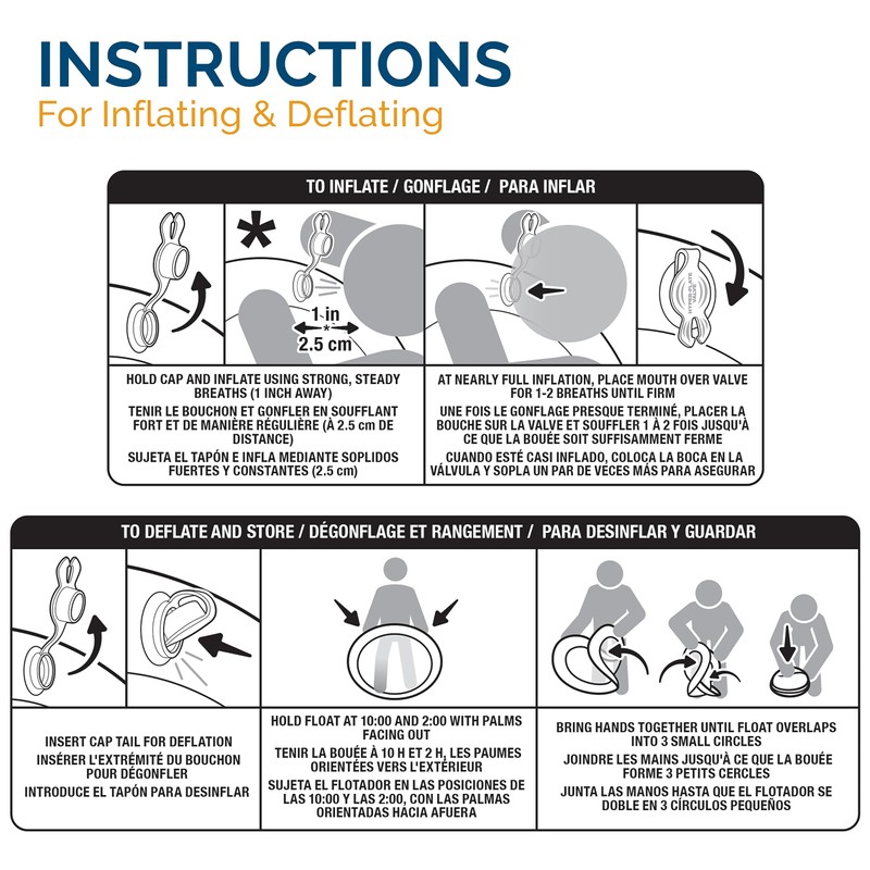 SwimWays Spring Float Papasan Pool Lounger for Swimming Pool, Inflatable