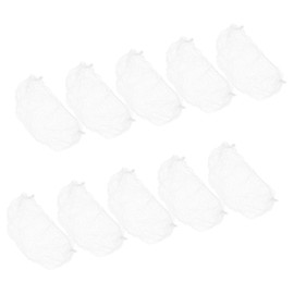 Beaupretty 10pcs Invisible Hair Net Hair Net for Hair Bread Making Hair Net Invisible Knitted Hair Net Hair Net Hair Net Hair Bunk Hair Net for Men Polyester White