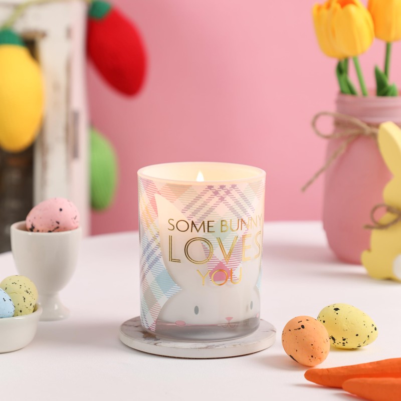 Easter Bunny Candles - Happy Easter Scented Candle, Spring Home