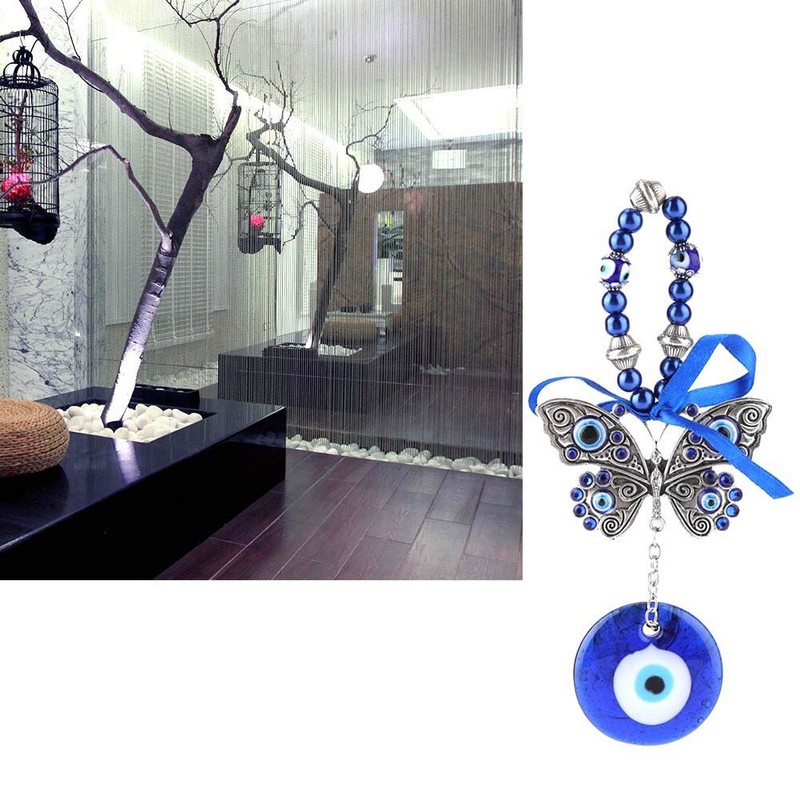 Nazar Bonju Wall Hanging Turkey Greek Evil Eye Blue Eye